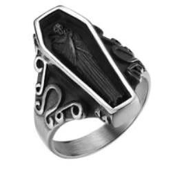 R154 Coffin Ring