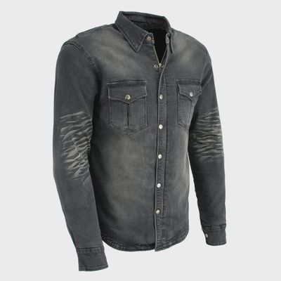 MPM1620 Men&#39;s Black Armored Flannel