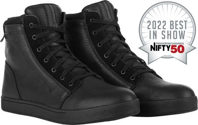 HIGHWAY 21 AXLE LEATHER WATERPROOF SHOES BLACK/BLACK