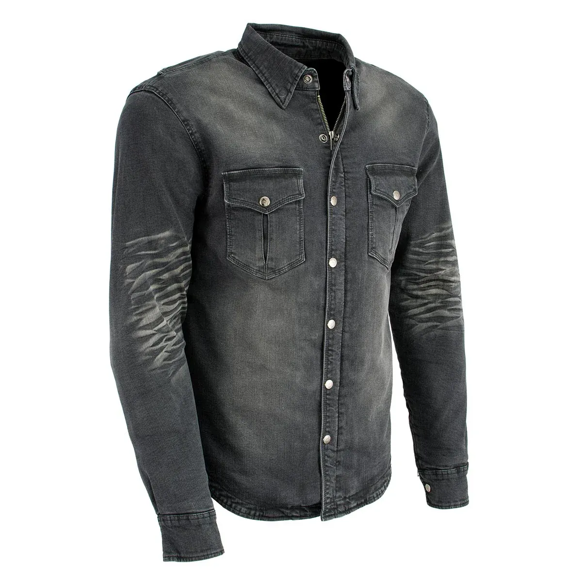 MPM1620 Men's Black Armored Flannel