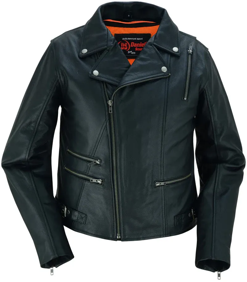 DS804 WOMEN'S UPDATED STYLISH M/C JACKET