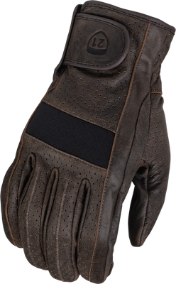 Highway 21 Jab Perforated Leather Glove