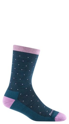 WOMEN'S PIN DROP CREW LIGHTWEIGHT WITH CUSHION, Colour: dark teal, Size: L