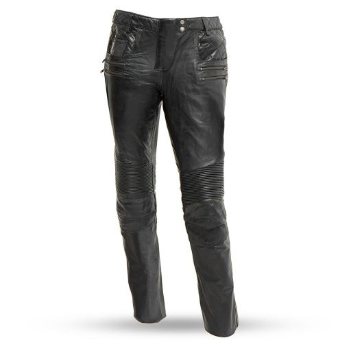 VIXEN - WOMEN'S MOTORCYCLE LEATHER PANTS, Size: 8