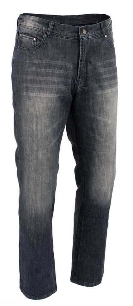 MDM5001 Men's Metro Black CE Armored Motorcycle Riding  Jeans Reinforced w/ Kevlar