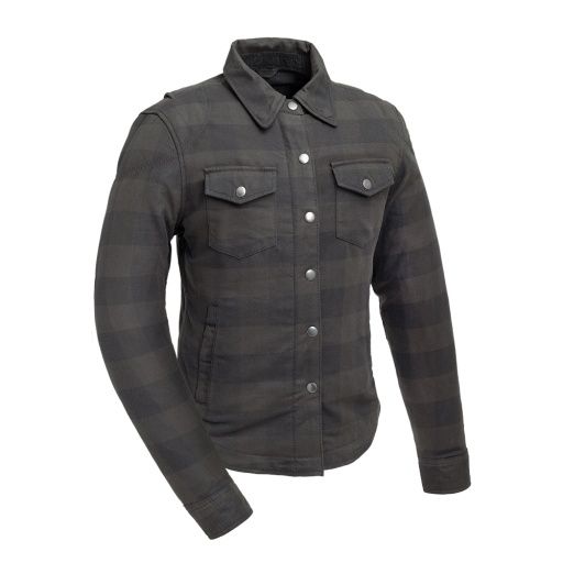 SOPHIA - LADIES FLANNEL  STYLE RIDING SHIRT, Size: S