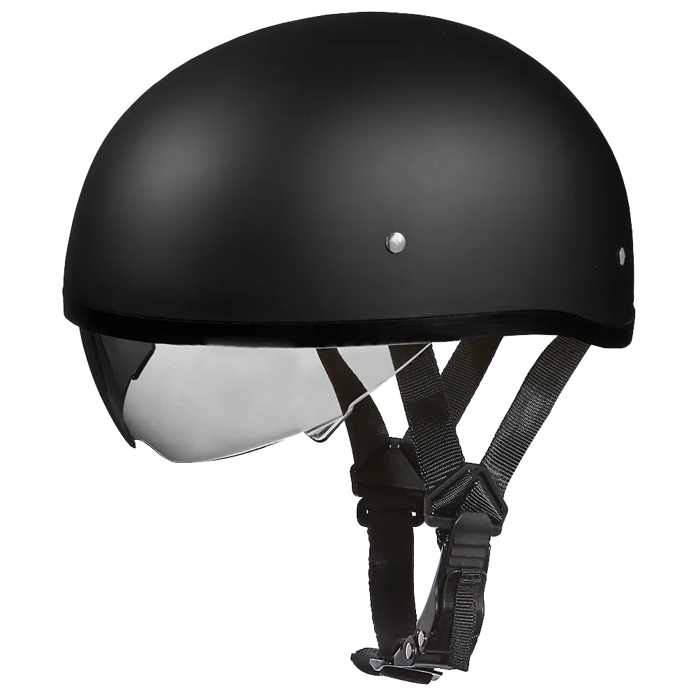 D.O.T. Daytona Skull Cap W/ Inner Shield