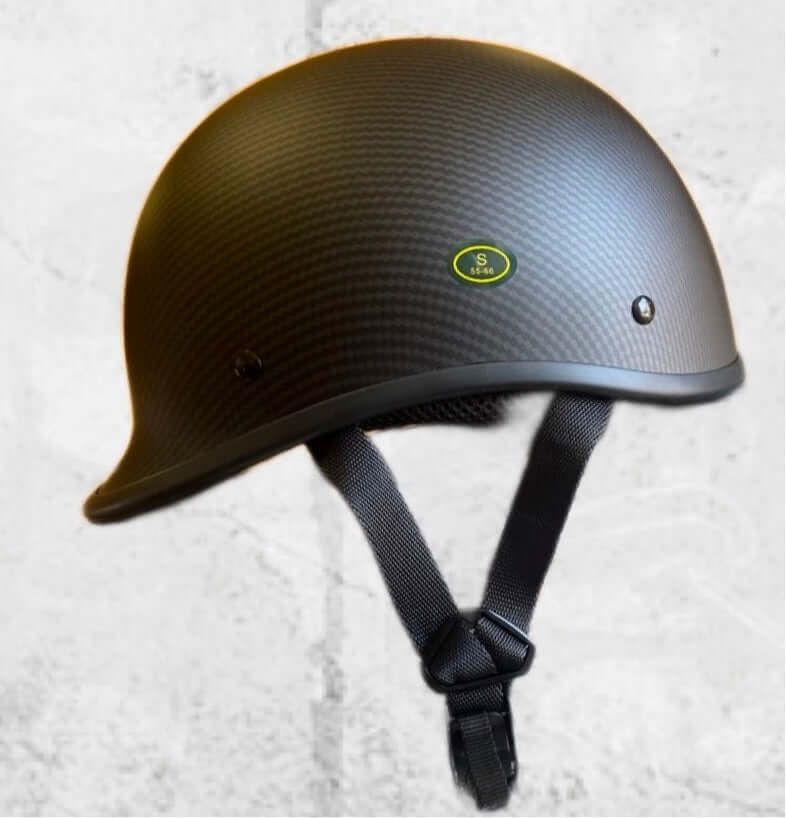 MicroDOT Twister 2.0 with Carbon Fiber Look LD6 - Reversible Beanie DOT Helmet, Size: S