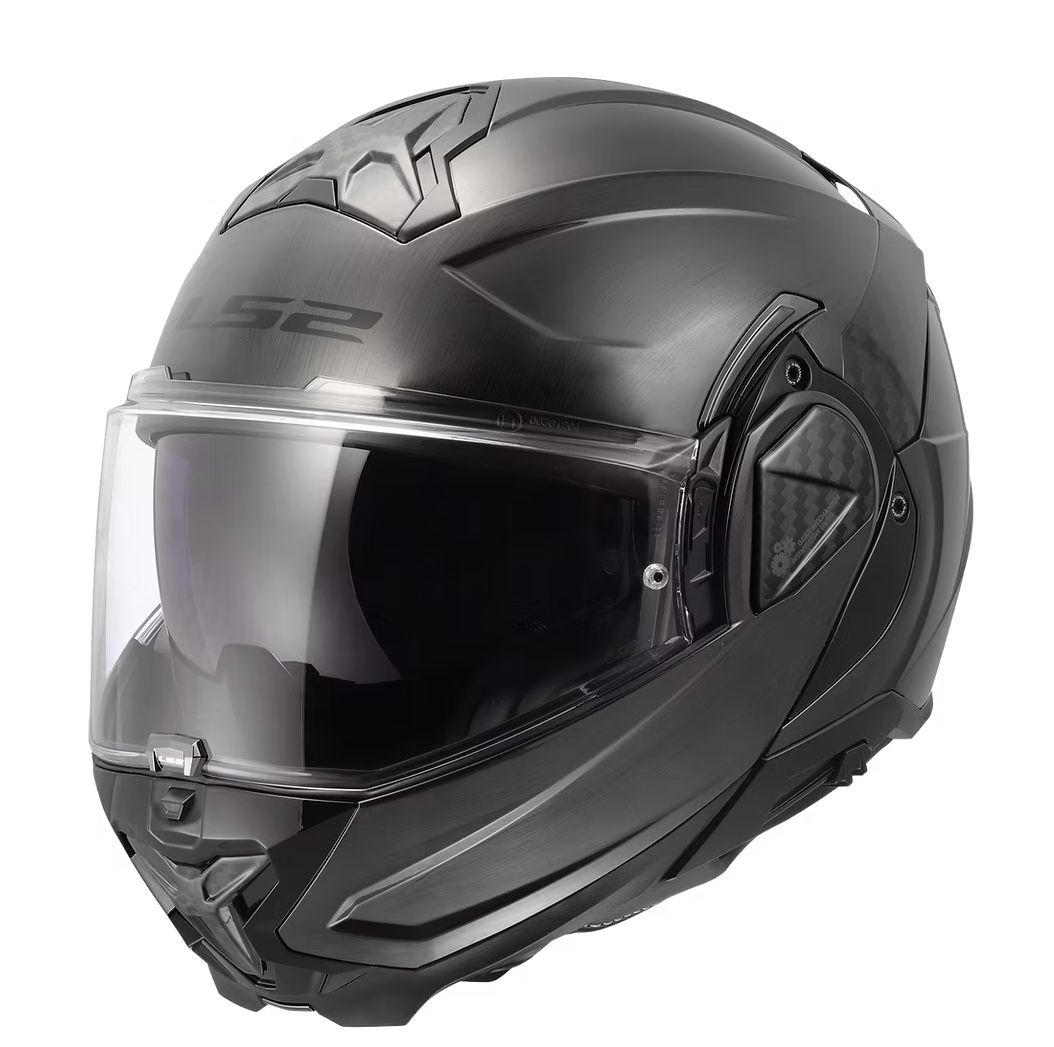 LS2 Advant II Modular Helmet, Colour: Jeans-Gloss Gray, Size: S