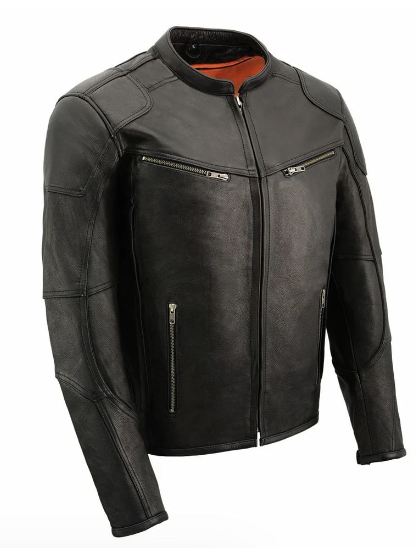 MLM1502 Men's Leather Jacket
