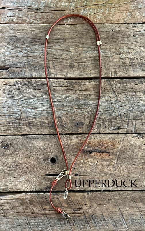 Fowler Hide Supply Leather Dog Lanyard Muddy Mississippi®