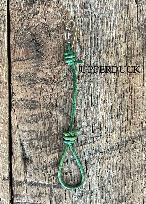 Fowler Hide Supply Leather Single Call/Whistle Drop Mossy Mallard™