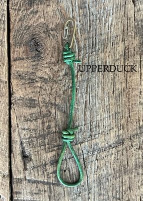 Fowler Hide Supply Leather Single Call/Whistle Drop Mossy Mallard™