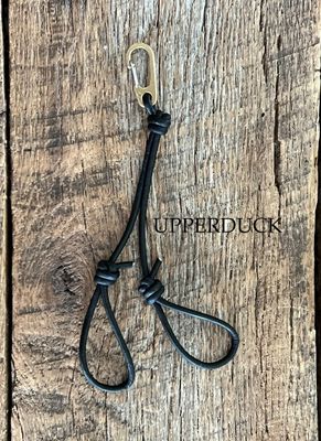 Fowler Hide Supply Leather Call Drop Black