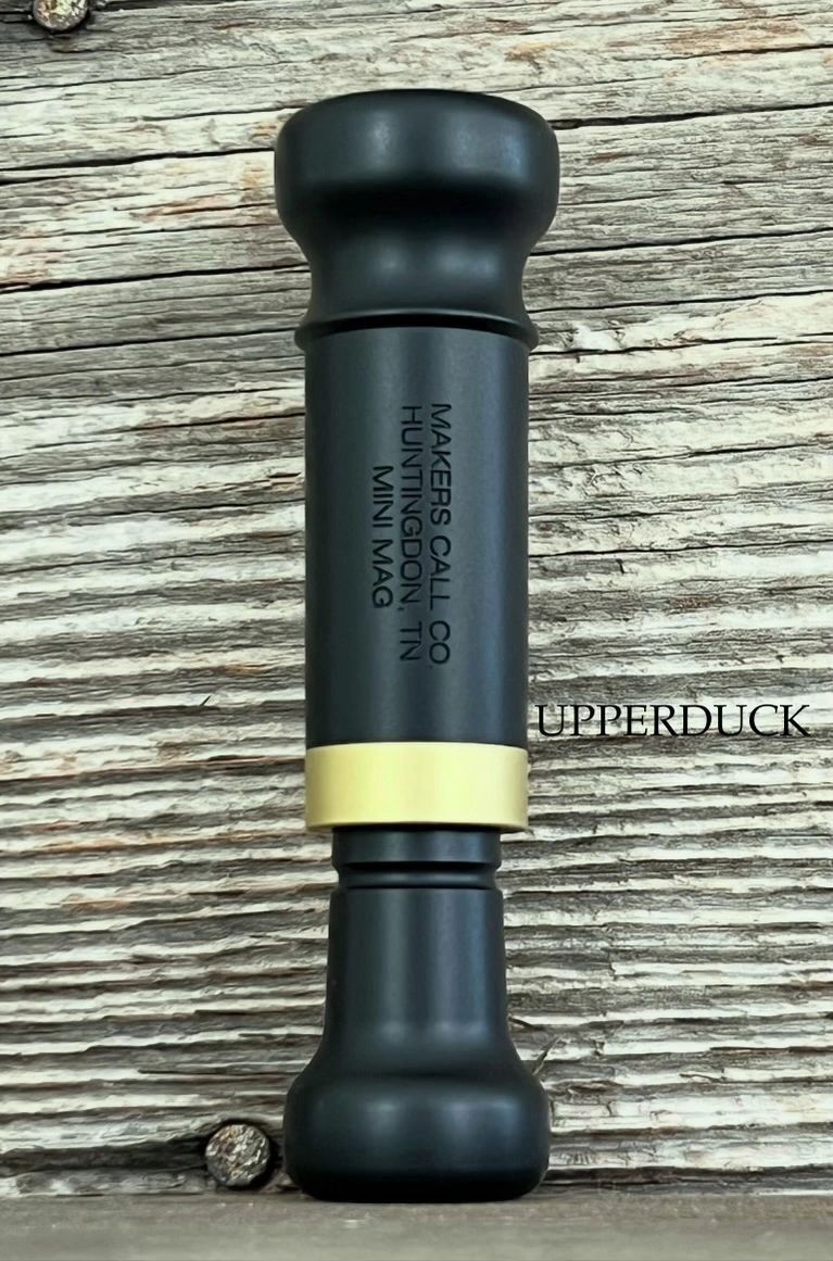 MAKERS CALL COMPANY MINI MAG Blasted Black and Brass