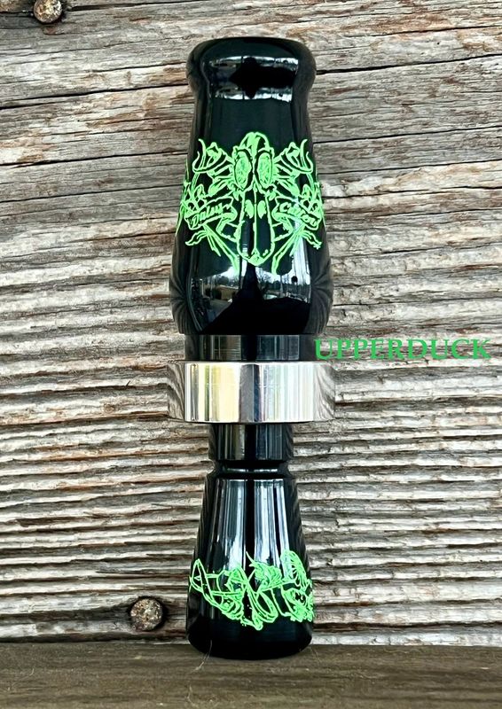 RNT CUSTOM Scroll DAISY CUTTER Black Stranger Things Inlay