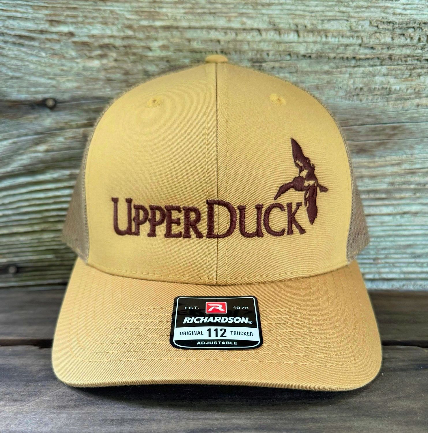 UPPERDUCK Structured #112 Trucker Hat Switchgrass 