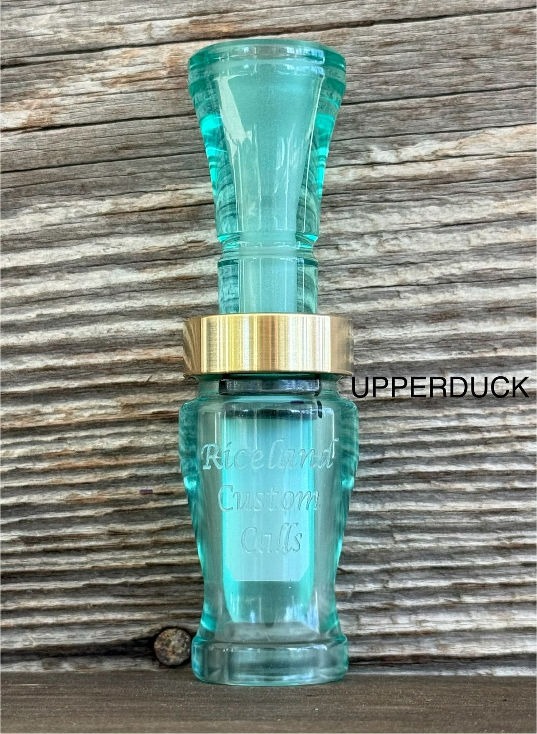 RICELAND MEAT DUCK CALL Teal Gold Band