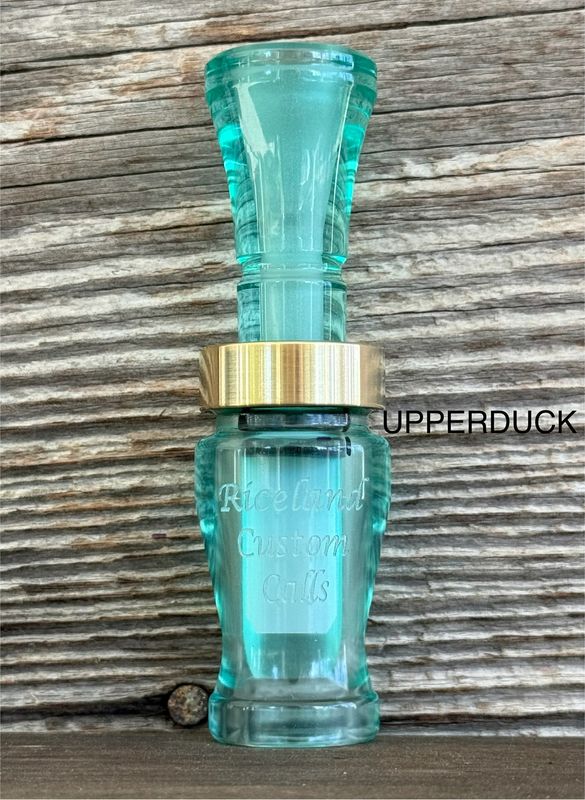 RICELAND MEAT DUCK CALL Teal Gold Band