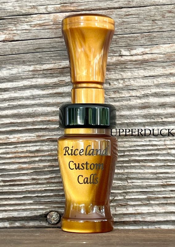 RICELAND MEAT DUCK CALL Kodiak Pearl Black Band