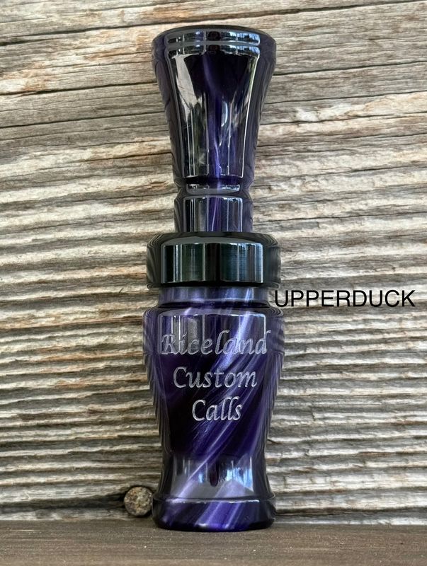 RICELAND MEAT DUCK CALL Wicked Polish Black Band