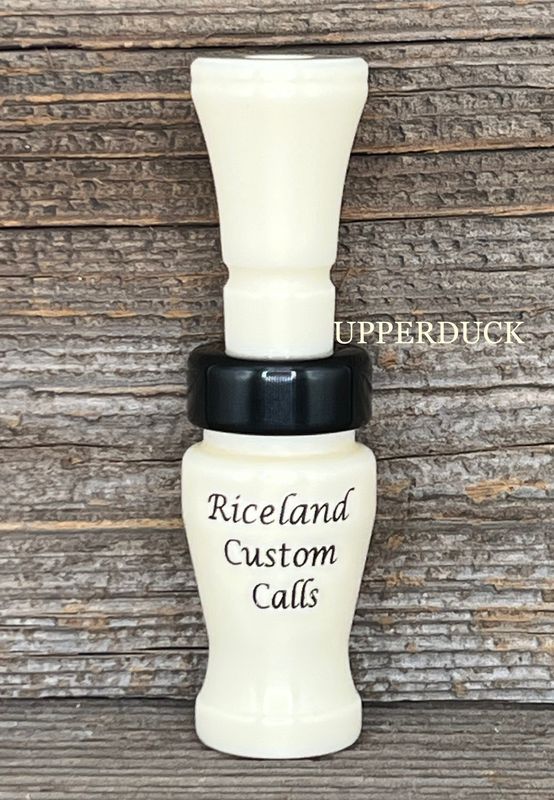 RICELAND MEAT DUCK CALL Ivory Black Band
