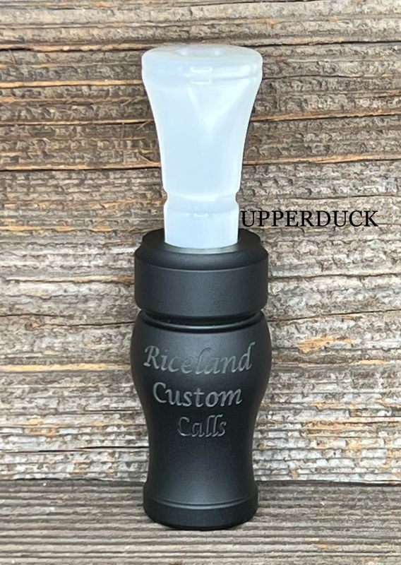 RICELAND MEAT DUCK CALL Black Matte Glacier Black Band