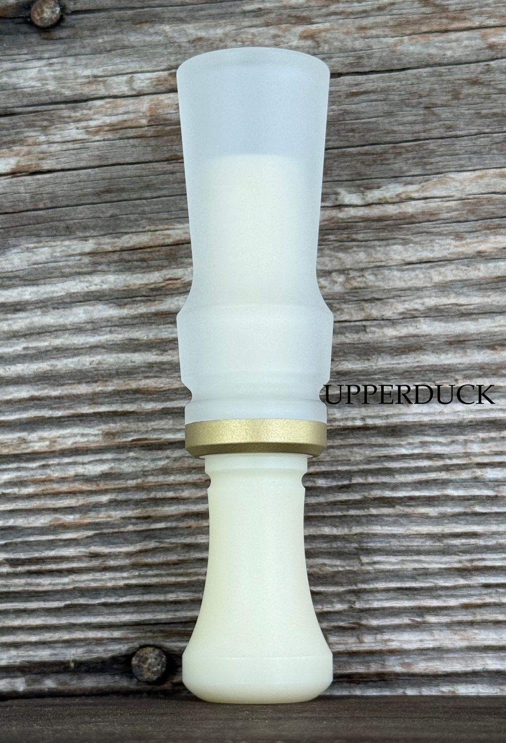 MAKERS CALL COMPANY BOLO White Smoke Blasted Ivory and Brass