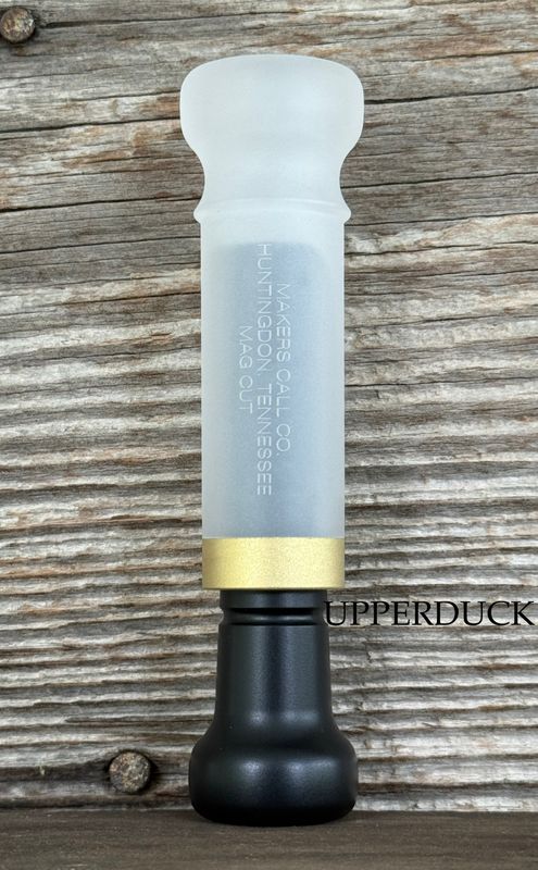 MAKERS CALL COMPANY MAG CUT White Smoke Blasted Black and Brass