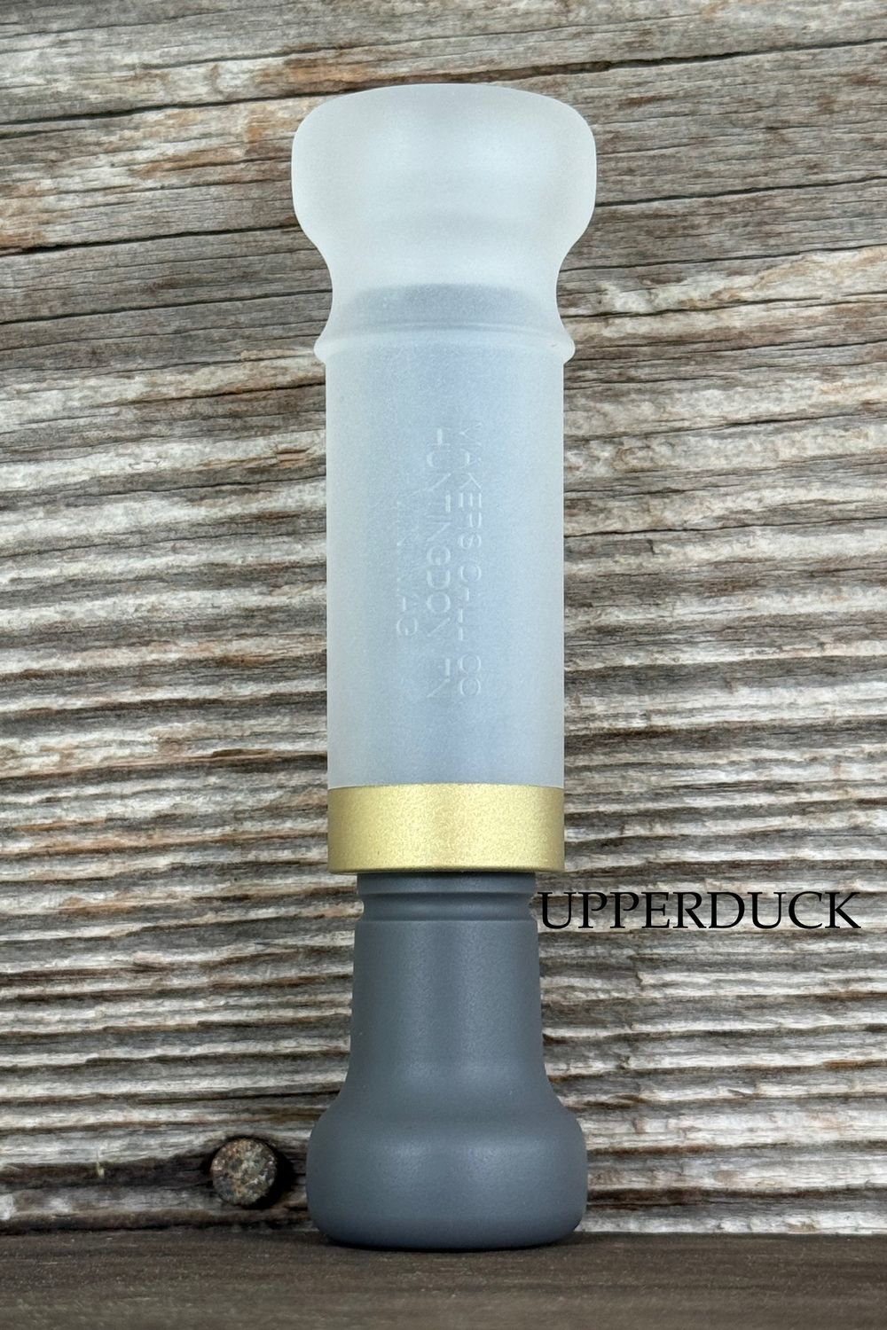MAKERS CALL COMPANY MINI MAG White Smoke Rebar and Brass