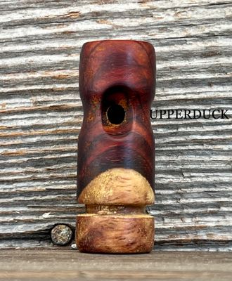 POLK PATTERN 5 IN 1 WATERFOWL WHISTLE Cocobolo with Sap Oil Finish