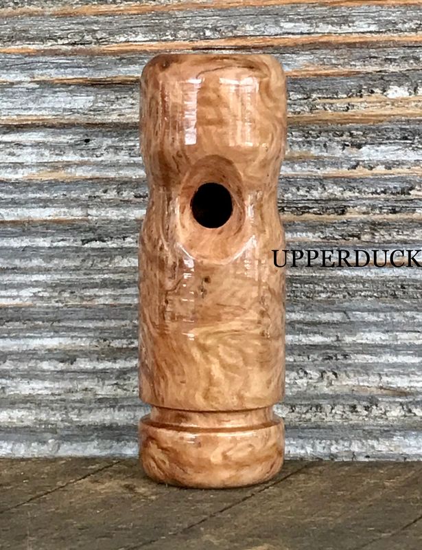 POLK PATTERN 5 IN 1 WATERFOWL WHISTLE Coolibah Burl Poly Finish