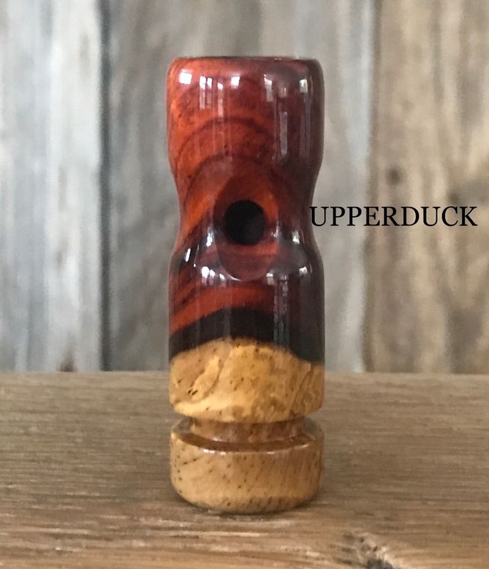 POLK PATTERN 5 IN 1 WATERFOWL WHISTLE Cocobolo with Sap Poly Finish