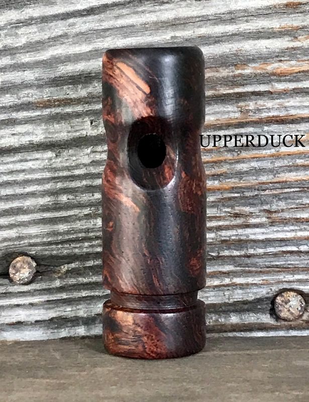 POLK PATTERN 5 IN 1 WATERFOWL WHISTLE Honduran Burl Oil Finish
