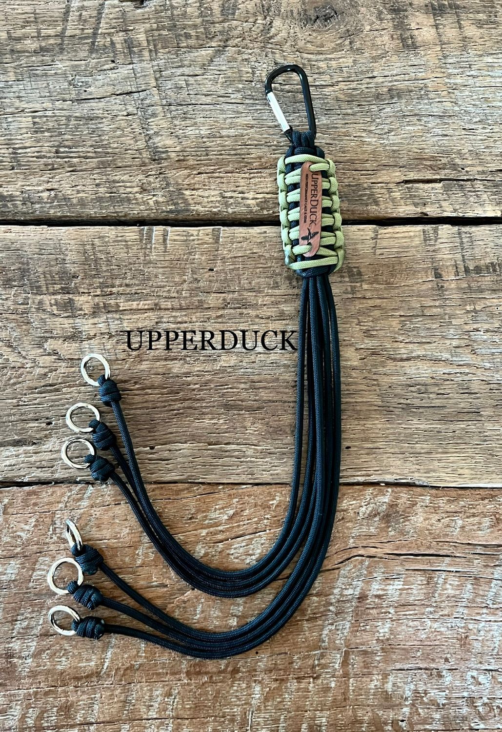 UpperDuck Carabiner Game Carrier Moss and Black with Rings