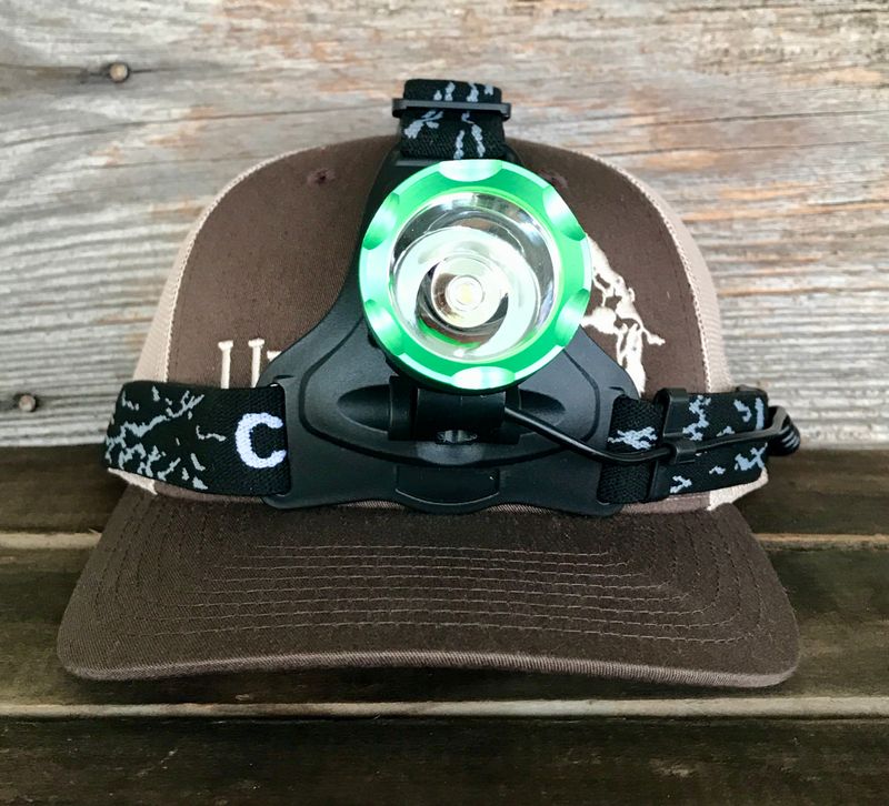 Stingray LED Headlamp Adjustable and Rechargeable