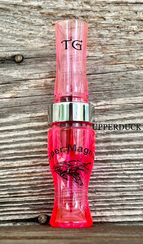 TIM GROUNDS SUPER MAG™ GOOSE CALL Translucent Pink