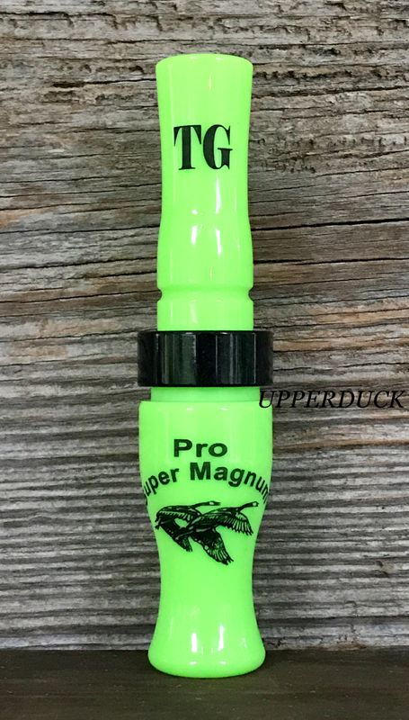 TIM GROUNDS PRO SUPER MAG™ GOOSE CALL Stranger Things Black Pearl Band