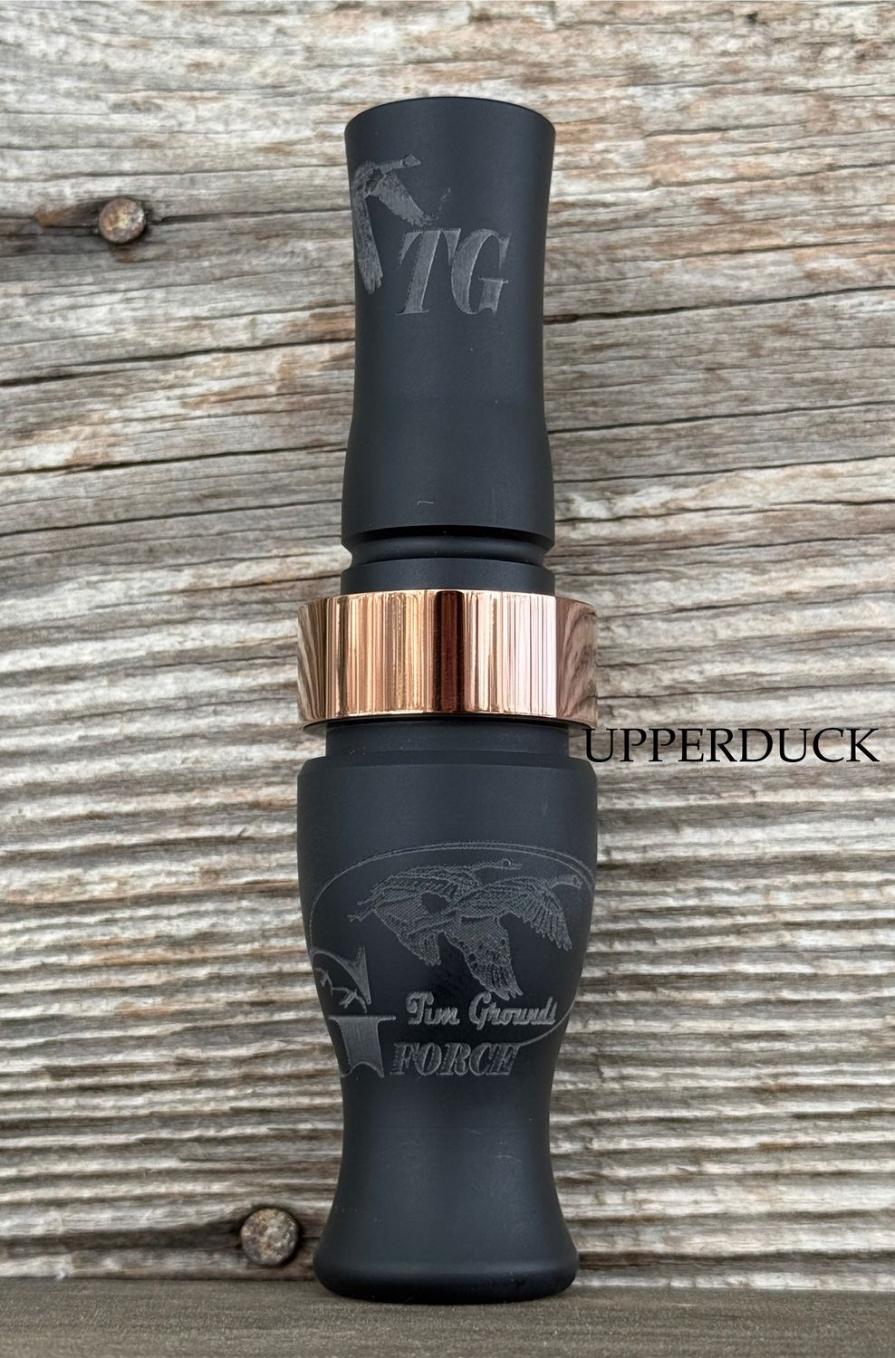 TIM GROUNDS G FORCE™ GOOSE CALL Black Matte Copper Band