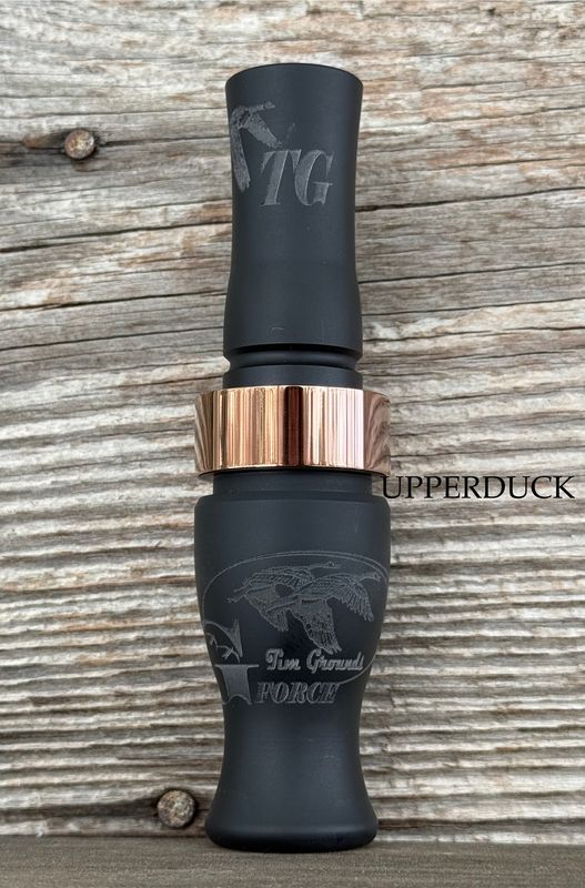 TIM GROUNDS G FORCE™ GOOSE CALL Black Matte Copper Band