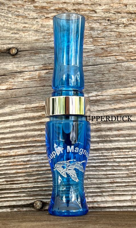 TIM GROUNDS SUPER MAG™ GOOSE CALL Translucent Blue