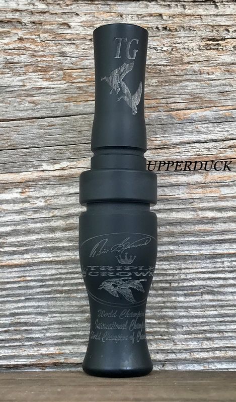 TIM GROUNDS TRIPLE CROWN™ GOOSE CALL Blasted Black