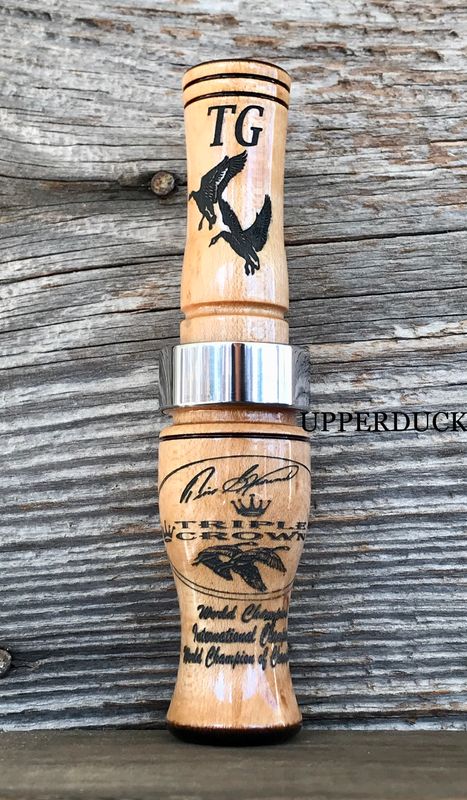 TIM GROUNDS TRIPLE CROWN™ GOOSE CALL Birds Eye Maple