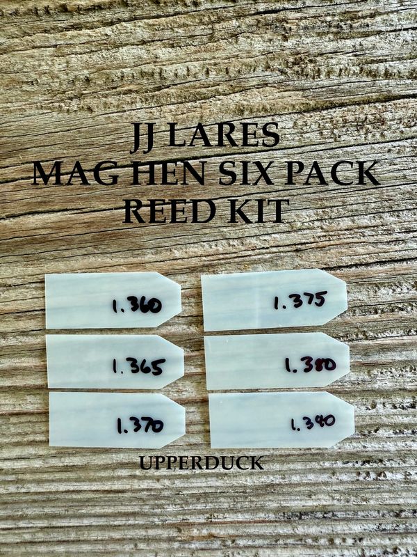 JJ Lares MAG HEN 6 PACK REED KIT (6 Reeds)