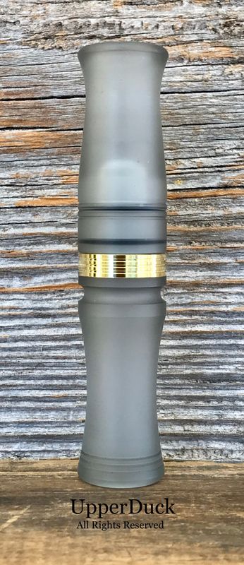 JJ LARES SPECKLEBELLY Smoke Matte Gold Band