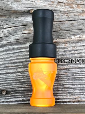 RICELAND 3/4 GUT SPECK CALL Orange Pearl Black Matte Black Matte Band