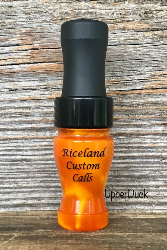 RICELAND 3/4 GUT SPECK CALL Orange Pearl Black Matte Black Band