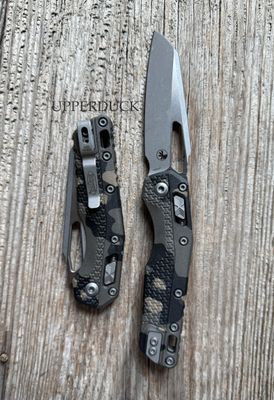 Microtech MSI Manual Folder Knife - Apocalyptic Blade, Tactical Camo Polymer Handle 210T-11APPMTC
