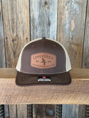 UPPERDUCK 10 Year Structured #112 Trucker Hat Muddy Mississippi® and Tan