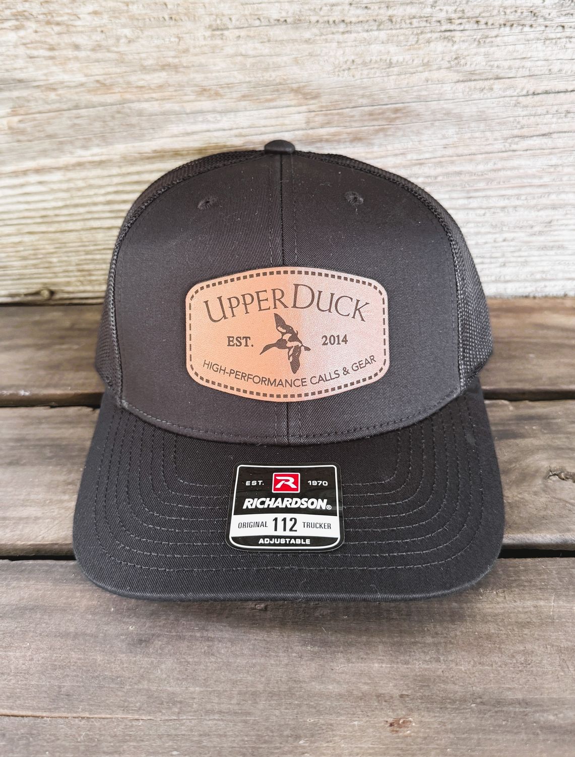 UPPERDUCK 10 Year Structured #112 Trucker Hat Black
